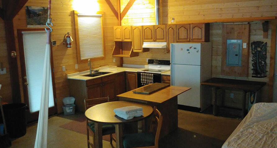 detached studio dwelling kitchen