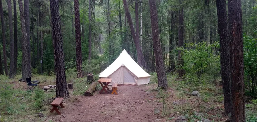 Furnished Bell Tent